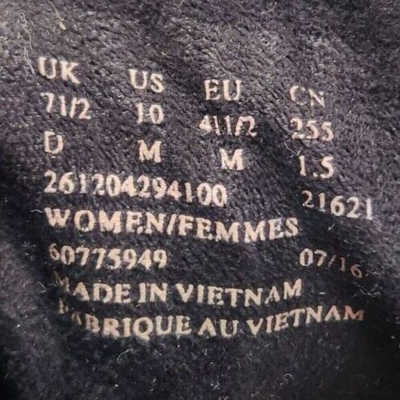 Clarks Artisan Carleta Lyon Womens Sz 10M Black Suede Heeled Ankle Booties Boots - Picture 11 of 12